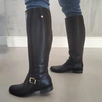 Bota Feminina Montaria Abaí Cano Longo Salto Baixo