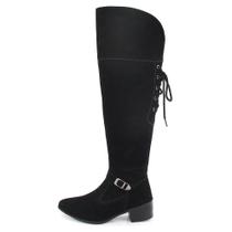 Bota Feminina Montaria Cano Alto Casual Moderna Estilo e Conforto