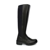 Bota Feminina Montaria Cano Alto Lady Neoprene Salto Baixo Bota Feminina Montaria Cano Alto Lady Neoprene Salto Baixo