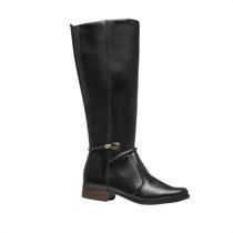 Bota Feminina Montaria Em Couro Pegada Preta Bota Feminina Montaria Em Couro Pegada Preta