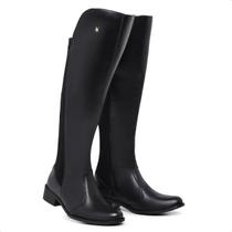 Bota Feminina Montaria Over Cano Longo Neoprene Myrol Outlet