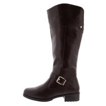 Bota feminina mooncity 72108 bota cano longo salto montaria