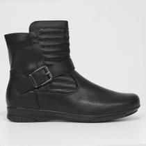 Bota Feminina Mooncity Anabela Cano Baixo