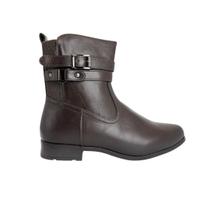 Bota Feminina Mooncity Cano Curto Fivela Zíper 72329 Bota Feminina Mooncity Cano Curto Fivela Zíper 72329