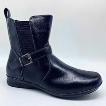 Bota Feminina Mooncity Chelsea Cano Curto 71145 Casual Moderna Confortável Leve Inverno