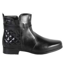 Bota Feminina Mooncity Montaria Preta - 7232