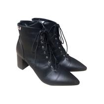 Bota feminina new mestiço com cadarço ref 264.2294