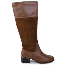 Bota Feminina Orcade Cuoio Cano Longo Marrom Caramelo - 0173 Bota Feminina Orcade Cuoio Cano Longo Marrom Caramelo - 0173