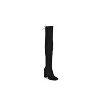 Bota Feminina Over The Knee Camurça Via Marte 021259 Bota Feminina Over The Knee Camurça Via Marte 021259