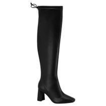 Bota Feminina Over The Knee Napa Preto Beira Rio 9092.102 Bota Feminina Over The Knee Napa Preto Beira Rio 9092.102