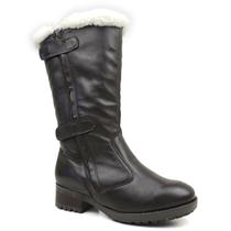 Bota Feminina para Neve Forrada em lã Sintética Alasca Ref.:10014 Bota Feminina para Neve Forrada em lã Sintética Alasca Ref.:10014