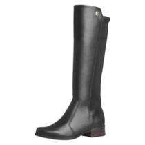 Bota Feminina Pegada Cano Alto REF: 282063 COURO BURNISHED-STRETCH