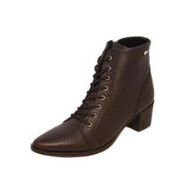 Bota Feminina Pegada Cano Baixo REF: 280503 COURO