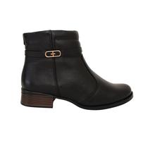 Bota Feminina Pegada Cano Curto Em Couro Macio Original Tamanho:37Cor:Preto Bota Feminina Pegada Cano Curto Em Couro Macio Original Tamanho:37Cor:Preto