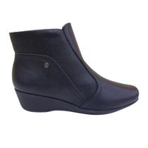 Bota Feminina PICCADILLY Anabela Conforto de Zíper 143217