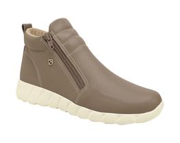 Bota Feminina Piccadilly Cano Curto Salto Anabela Baixo Bota Feminina Piccadilly Cano Curto Salto Anabela Baixo