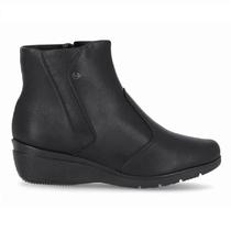 Bota Feminina Piccadilly Cano Curto Salto Anabela Conforto