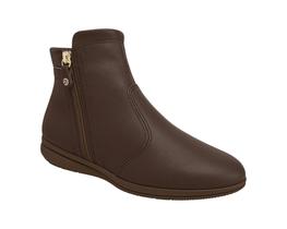 Bota Feminina Piccadilly Cano Curto Salto Baixo Bico Redondo Bota Feminina Piccadilly Cano Curto Salto Baixo Bico Redondo