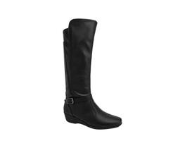 Bota Feminina Piccadilly Cano Longo Anabela Strech 143229