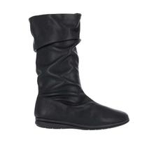 Bota Feminina Piccadilly Cano Médio Sanfonado Anabela 261025