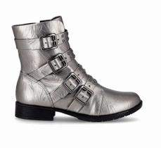 Bota feminina piccadilly fivelas