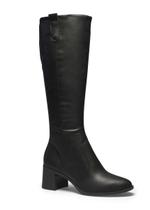 Bota Feminina Plataforma Cano Longo Salto Bloco Dakota G9621