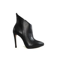 Bota Feminina Preta Couro Cecconello salto 11cm Bota Feminina Preta Couro Cecconello salto 11cm