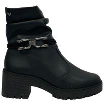 Bota Feminina Preta Mississipi Tratorada Fivela J0772 Bota Feminina Preta Mississipi Tratorada Fivela J0772
