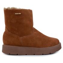 Bota Feminina Quiz Camurça Tiramissu Camel Marrom - 682296 Bota Feminina Quiz Camurça Tiramissu Camel Marrom - 682296