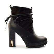 Bota feminina ramarim 23-60104 ankle boot amarração