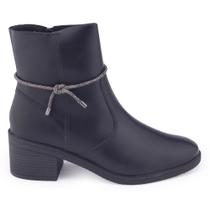 Bota Feminina Ramarim 24-59102 lisa salto bloco 7cm Bota Feminina Ramarim 24-59102 lisa salto bloco 7cm