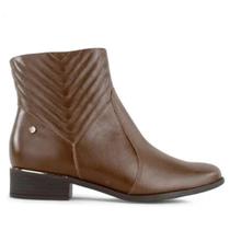 Bota Feminina Ramarim Cano Curto com Detalhe Matelassê 2453102