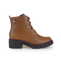 Bota Feminina Ramarim Coturno Salto Baixo Flatform Tratarodo