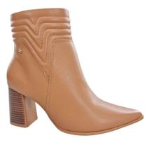 Bota Feminina Ramarim Fashion Preta Ou Avelã Salto 2358123