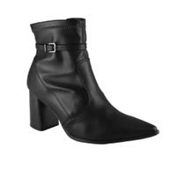 Bota Feminina Ramarim Napa Fivela - Preta