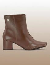 Bota Feminina Ramarim Original Napa Fall Salto Médio