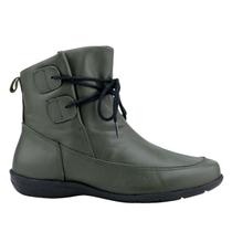 Bota Feminina Rasteira de material sintético Moderna Moda Blogueira