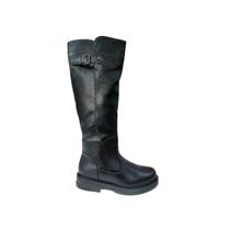 Bota Feminina Rasteira Montaria Cano Alto Mooncity 72194 Bota Feminina Rasteira Montaria Cano Alto Mooncity 72194