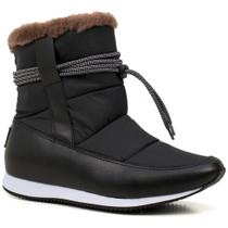 Bota Feminina Runny Flakes Forrada em lã natural Ref.:21407