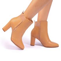 Bota Feminina Salto Alto Sem Cadarço Beira Rio 9043 133