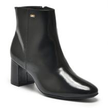 Bota Feminina Salto Bloco Preto Via Marte 238-002-01