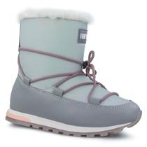 Bota Feminina Snowy Tie Forrada em Lã Sintética Ref.:23104