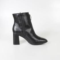 Bota Feminina Social Via Marte 24800401 Preto