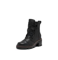 Bota feminina Sorel Joan Now Lace preta impermeável tamanho 10