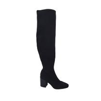 Bota Feminina Suzana Santos Cano Longo Cannes Preta - 3246