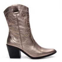 Bota Feminina Texana Country Western Bico Fino Salto Rodeio 4500