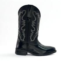 Bota Feminina Texana Couro Bordada Cowboy Country Conforto Bota Feminina Texana Couro Bordada Cowboy Country Conforto
