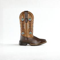 Bota Feminina Texana Couro Bordada Cowboy Country Conforto tamanho:33cor:MarromGênero:Feminino Bota Feminina Texana Couro Bordada Cowboy Country Conforto tamanho:33cor:MarromGênero:Feminino