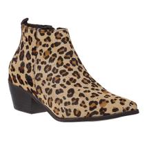 Bota Feminina Texana Onça Via Art 24544