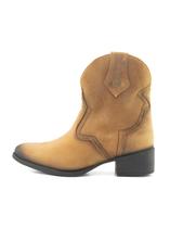 Bota Feminina Texas Mostarda Couro DIfranca - 9080